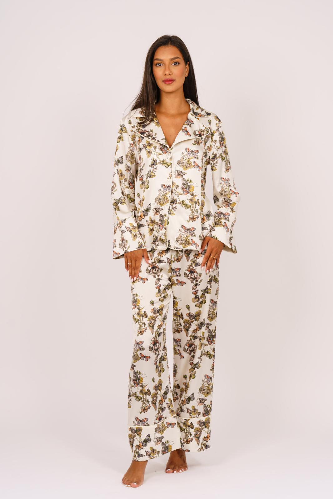 Silk Pajama Set – “Bella de Nuit”