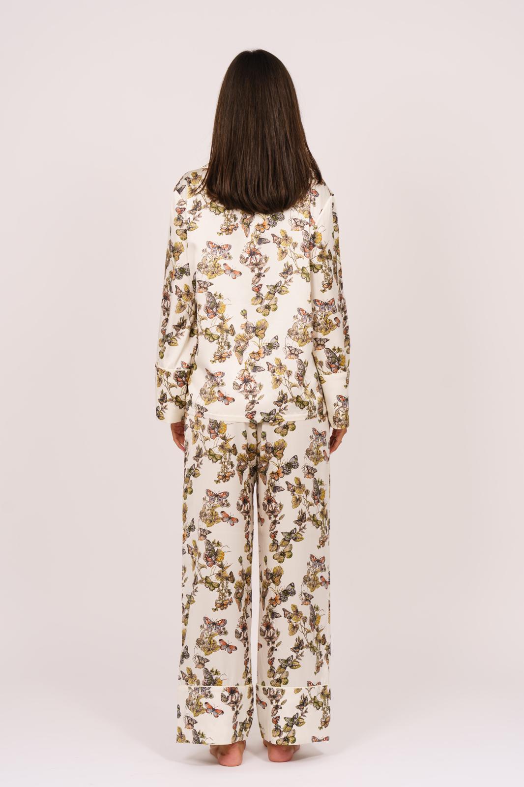 Silk Pajama Set – “Bella de Nuit” 3